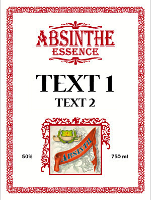 Absinth Etikett