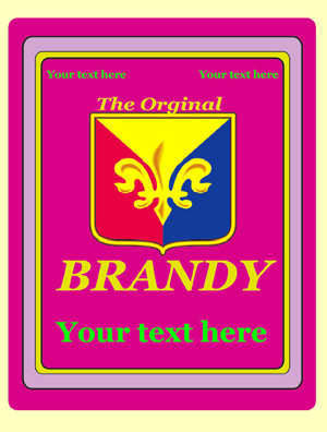 Brandy Etikett