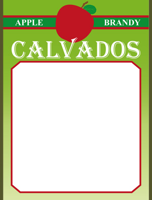 Calvados Etikett