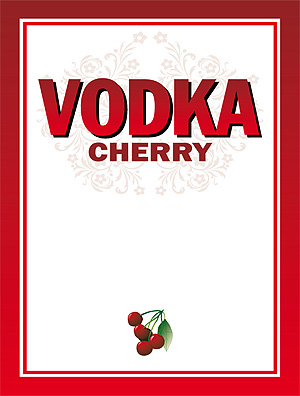 Vodka Etikett